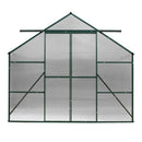 Green Fingers Greenhouse 4.43x2.44x2.15M Aluminium Polycarbonate Green House Garden Shed - RnR Galore