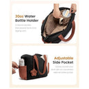Green Stylish 16 - inch Women's Tote Bag - Teacher & Nurse Puffer Work Bag, Travel & Daily Handbag with Cup Holders - RnR Galore