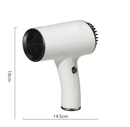 Green Ultra - Lightweight Ionic Cordless Hair Dryer, USB Rechargeable Portable Blow Dryer with Cool Air for Travel & Home - RnR Galore