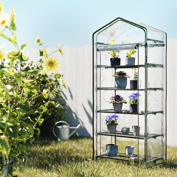 Greenfingers Greenhouse 5 Tiers Mini Green House Garden Bed Planter Box 1.9x0.7x0.5M - RnR Galore
