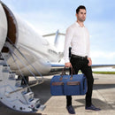 Grey 45L Garment Duffel Bag - Men's Travel Suit Bag - Carry On Weekender - RnR Galore