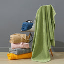 Grey Premium 3 - Piece 100% Cotton Towel Set - Ultra Soft, Absorbent & Quick - Dry for Bathroom - RnR Galore