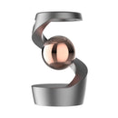Grey top rose gold beads Kinetic Levitating Desk Toy - Silent Spinning Floating Gyroscope for Stress Relief & Office Decor - RnR Galore