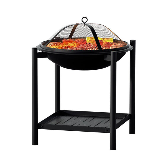 Grillz Fire Pit BBQ Grill 2 - in - 1 Outdoor - RnR Galore