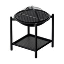 Grillz Fire Pit BBQ Grill 2 - in - 1 Outdoor - RnR Galore