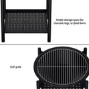 Grillz Fire Pit BBQ Grill 2 - in - 1 Outdoor - RnR Galore