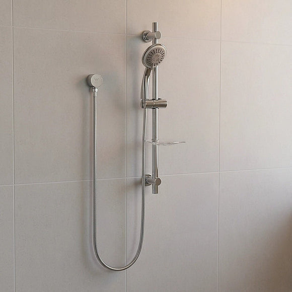 Hand Held Shower Rail Soap Dish Bathroom Set - RnR Galore