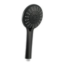 Handheld Shower Head 4.5" High Pressure 5 Modes Poweful Round Black - RnR Galore