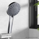 Handheld Shower Head 4.5" High Pressure 5 Modes Poweful Round Chrome - RnR Galore