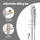 Handheld Shower Head Set 3.1'' High Pressure Silver - RnR Galore
