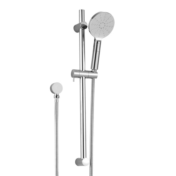 Handheld Shower Head Wall Holder 4.7'' High Pressure Adjustable 3 Modes Chrome - RnR Galore