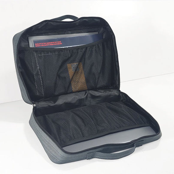 Heather Grey Versatile Travel Organizer Bag with Luggage Sleeve - Portable Carry - On for Laptop, Shoes & Accessories - RnR Galore