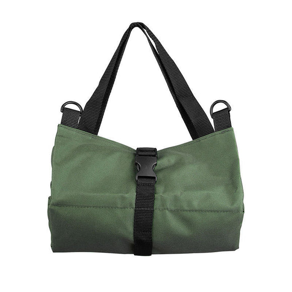 Heavy - Duty Canvas Tool Roll Up Bag & Organizer Tote - Multi - Pocket Wrench & Tool Pouch(Green) - RnR Galore