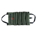 Heavy - Duty Canvas Tool Roll Up Bag & Organizer Tote - Multi - Pocket Wrench & Tool Pouch(Green) - RnR Galore