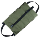 Heavy - Duty Canvas Tool Roll Up Bag & Organizer Tote - Multi - Pocket Wrench & Tool Pouch(Khaki) - RnR Galore