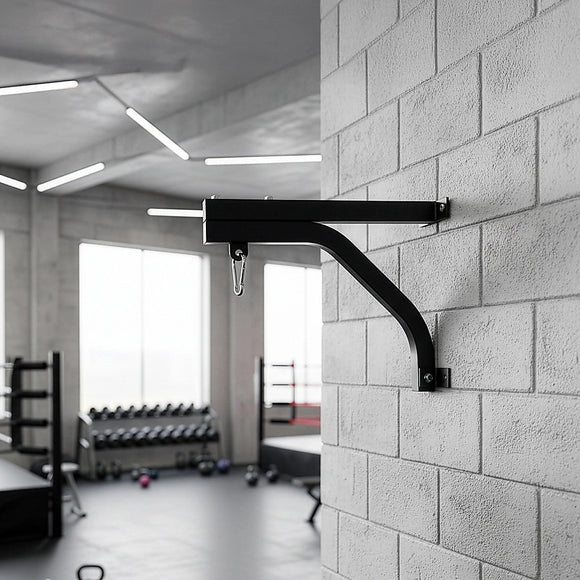 Heavy Duty Punch Bag Wall Bracket – Steel Boxing Bag Holder for Home Gym - RnR Galore