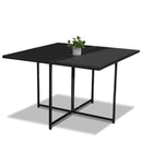Horrocks 8 Seater Outdoor Dining Set - Black - RnR Galore