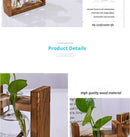 HydroponicWoodenFramewithSnap - On - SphericalSingleBottle - RnR Galore