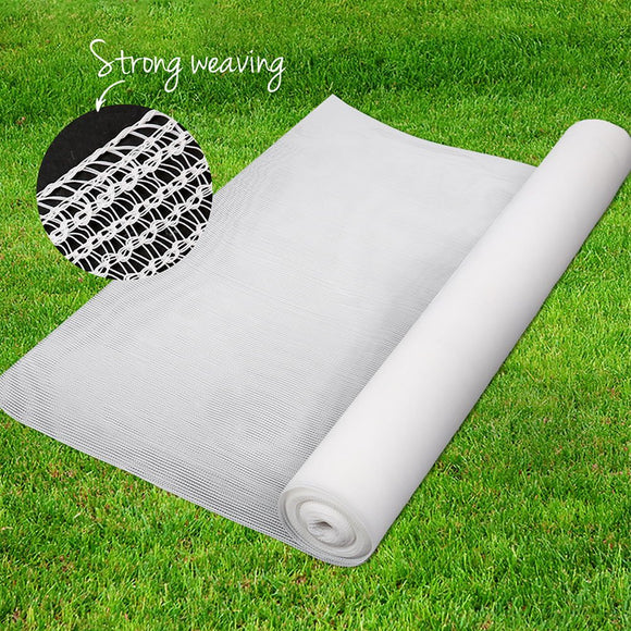 Instahut 50% Shade Cloth 1.83x50m Shadecloth Garden White - RnR Galore