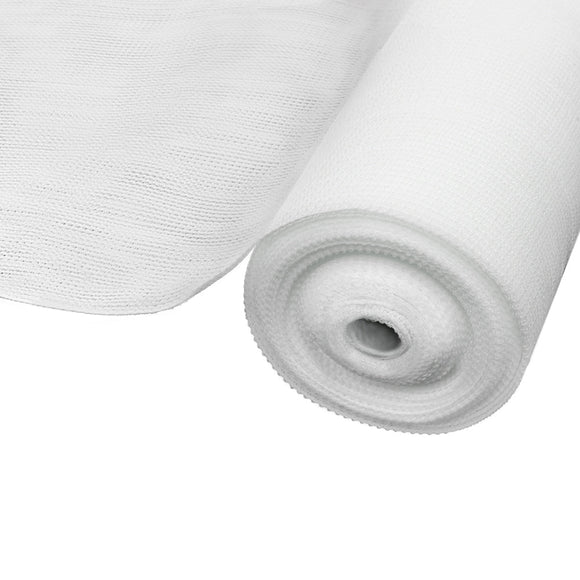 Instahut 50% Shade Cloth 1.83x50m Shadecloth Garden White - RnR Galore
