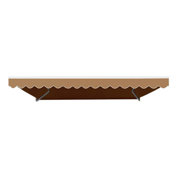 Instahut Retractable Folding Arm Awning Motorised Remoter Sunshade 2.5Mx2M Beige - RnR Galore
