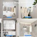 Invisible Wall Mounted Clothesline for Hotel Bathroom Sunbed Laundry Drying Rope - RnR Galore