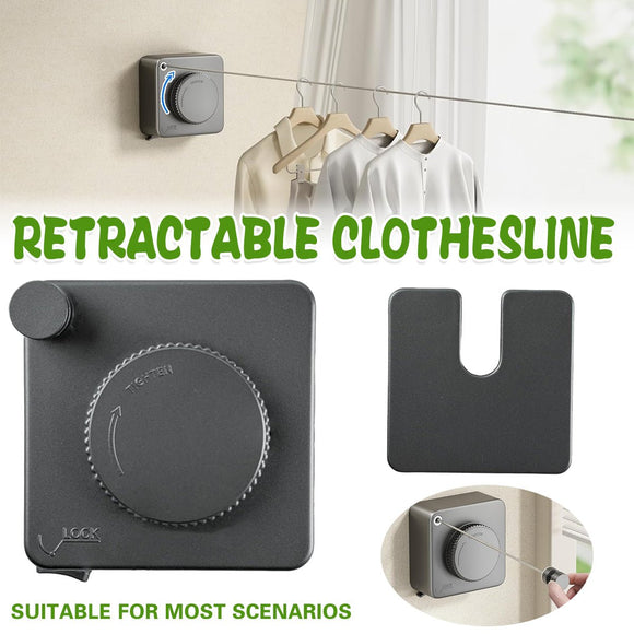 Invisible Wall Mounted Clothesline for Hotel Bathroom Sunbed Laundry Drying Rope - RnR Galore