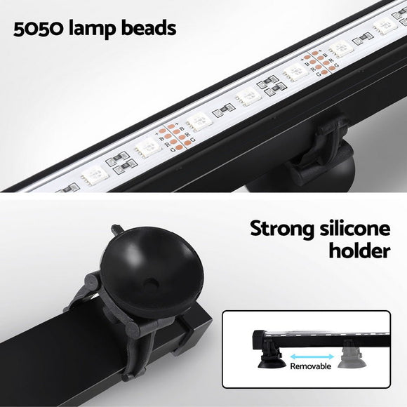 i.Pet Aquarium Light Submersible 88CM Air Bubble LED Light - RnR Galore