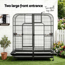 i.Pet Bird Cage Extra Large Aviary 185cm Pet Parrot Cage Castor Wheel Removable Divider - RnR Galore