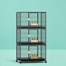 i.Pet Bird Cage Large Bird Cages Aviary Budgie Perch Cage Parrot Pet Stand Wheels - RnR Galore
