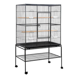 i.Pet Bird Cage Large Cages 160cm Parrot Aviary Stand - Alone Budgie Wheels Castor - RnR Galore