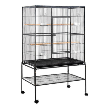 i.Pet Bird Cage Large Cages 160cm Parrot Aviary Stand - Alone Budgie Wheels Castor - RnR Galore