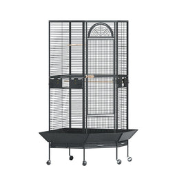 i.Pet Bird Cage Large Jumbo Aviary Budgie Perch Cage Parrot Stand Wheels Corner - RnR Galore
