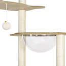 i.Pet Cat Tree Tower Scratching Post Scratcher 174cm Wood Bed Condo House Ladder - RnR Galore