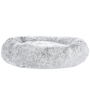 i.Pet Pet Bed Dog Cat 110cm Calming Extra Large Soft Plush Light Charcoal - RnR Galore