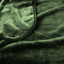 J Elliot Home 800GSM Luxury Winter Thick Mink Blanket Sea Kelp King - RnR Galore