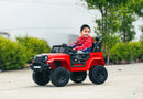 Jeep Inspired Remote Controlled Ride - on Electric Car (Red) - RnR Galore