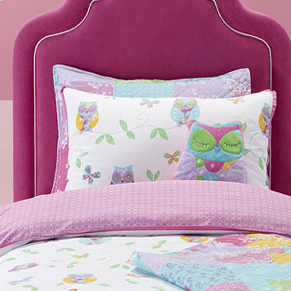 Jiggle & Giggle Owl Song Quilt Cover Set Double - RnR Galore