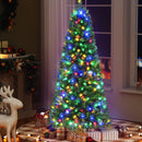 Jingle Jollys 1.8M Pre - lit Christmas Tree 8 Mode Multi Colour 200 LED Light Xmas - RnR Galore