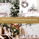 Jingle Jollys 33pcs Christmas Tree Decorations Set Baubles Ornaments Party Pink - RnR Galore