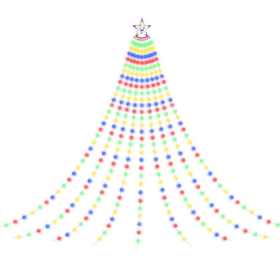 Jingle Jollys 3.8M Christmas Lights Waterfall String Light 340 LED - RnR Galore
