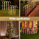 Jingle Jollys 8 PCS Christmas Lights Path Ground Light Garden Decorations 72 LED - RnR Galore