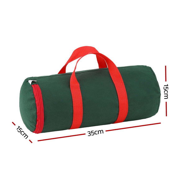 Jingle Jollys Christmas Baubles Storage Bag Xmas Ornaments Bag Container Green - RnR Galore