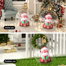 Jingle Jollys Christmas Inflatable Ball 60cm Santa Decoration Giant Bauble Clear - RnR Galore