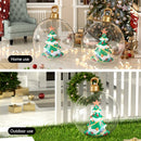 Jingle Jollys Christmas Inflatable Ball 60cm Tree Decoration Giant Bauble Clear - RnR Galore