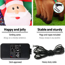 Jingle Jollys Christmas Inflatable Santa Sleigh 2.2M Illuminated Decorations - RnR Galore