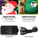 Jingle Jollys Christmas Inflatable Santa Tree 1.8M Illuminated Decorations - RnR Galore