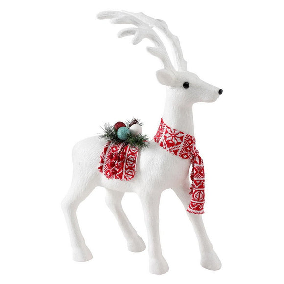 Jingle Jollys Christmas Reindeer 60cm Glitter Deer Ornaments Party Decorations - RnR Galore