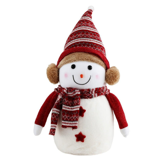 Jingle Jollys Christmas Snowman Handicraft Ornaments Party Decorations 45cm - RnR Galore