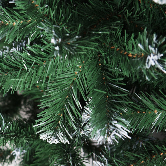 Jingle Jollys Christmas Tree 2.1m Snowy Xmas Tree Decoration 905 Tips - RnR Galore